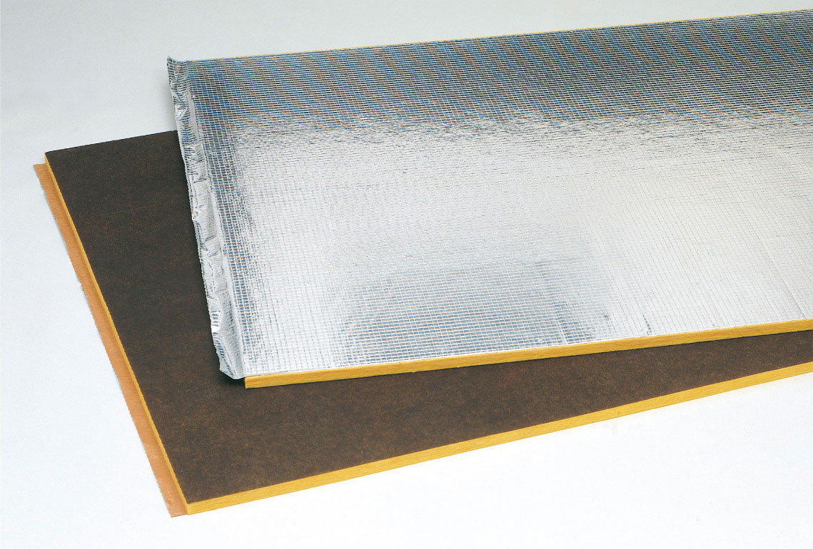 アルミクラフト紙貼り（ALK貼り） - （設備産業用｜ダクト）：グラスウール断熱材・吸音材・保温材